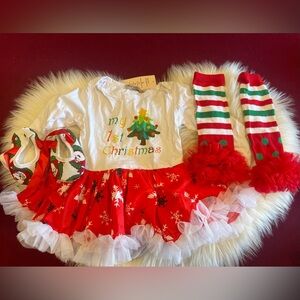 ‼️ S O L D‼️ My 1st Christmas Outfit Set